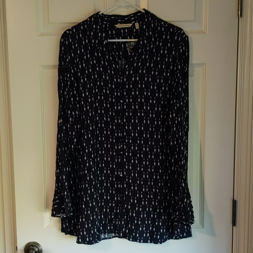 Poet sleeve blouse